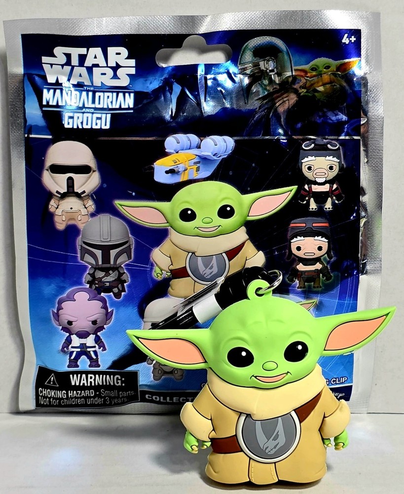 Star Wars The Mandalorian & Grogu Collectible Bag Clip Keychain GROGU