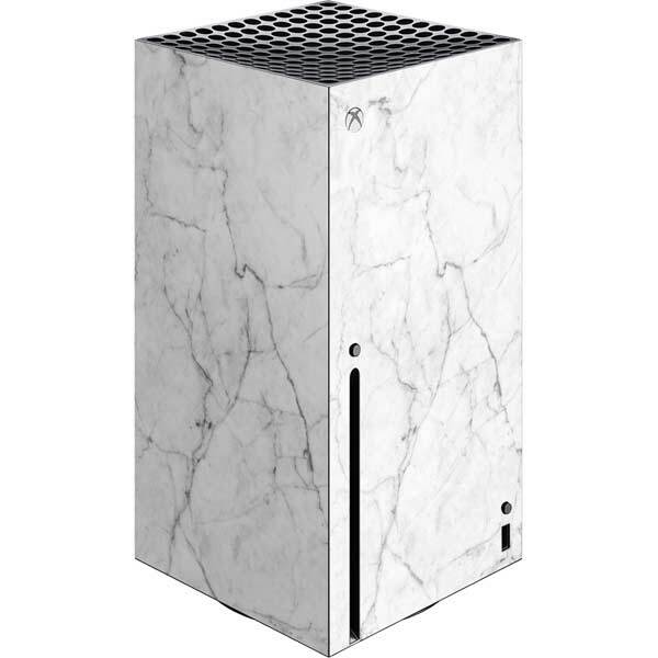 Marble Xbox Series X Console Skin - White Marble