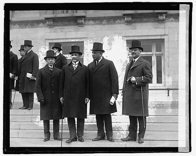 Photo:Nicaraguan delegates,12/4/22,December 1922