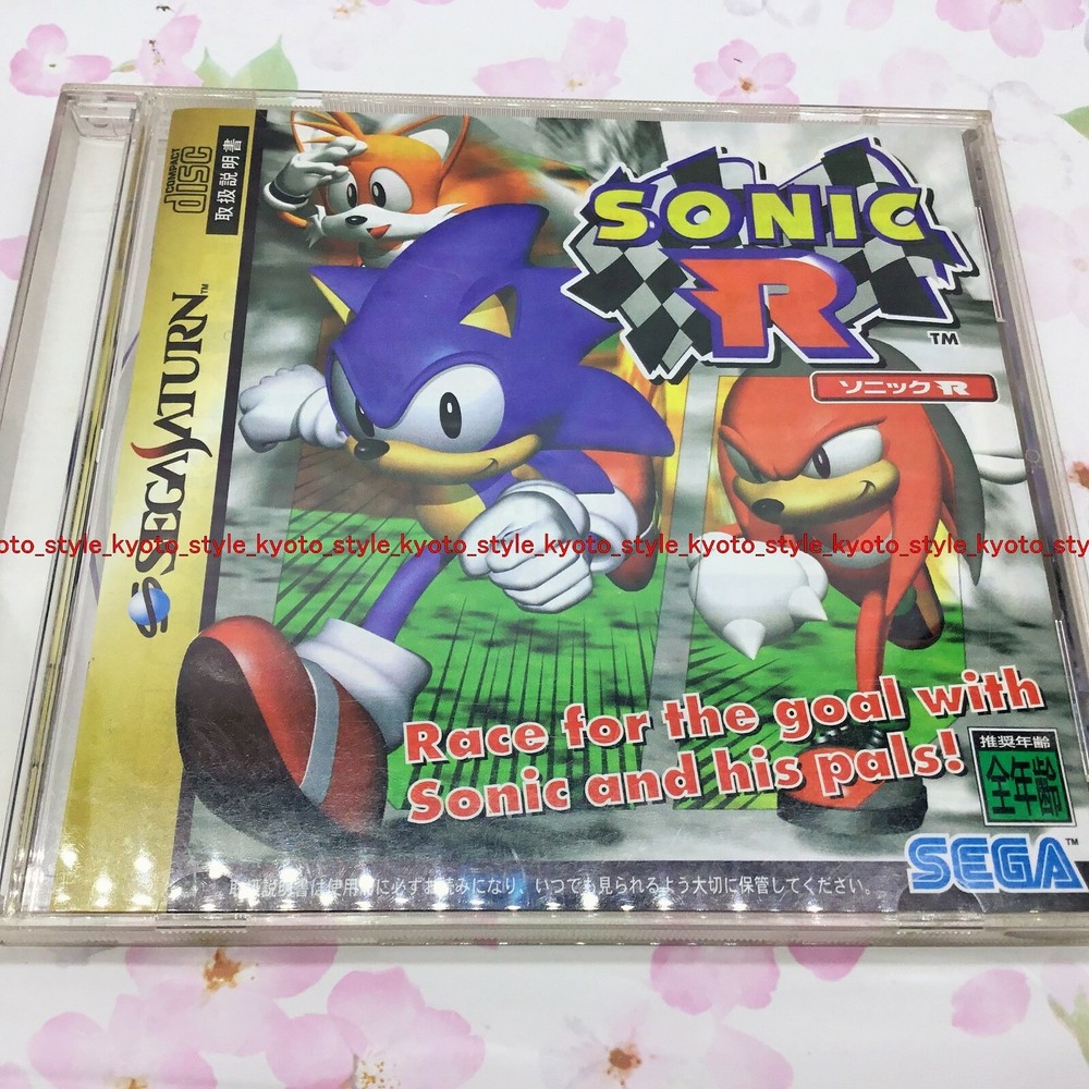 USED Sega saturn SONIC R 91705 JAPAN IMPORT