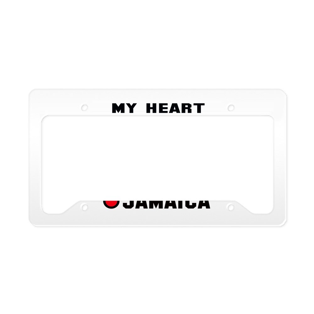 CafePress Custom Aluminum Front License Plate Vanity Tag 166970547