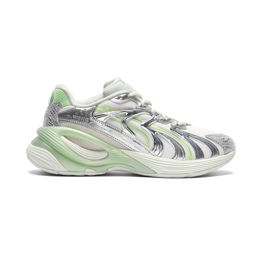 PUMA Inverse Light Beam Lace Up  Womens White Sneakers Casual Shoes 40528801