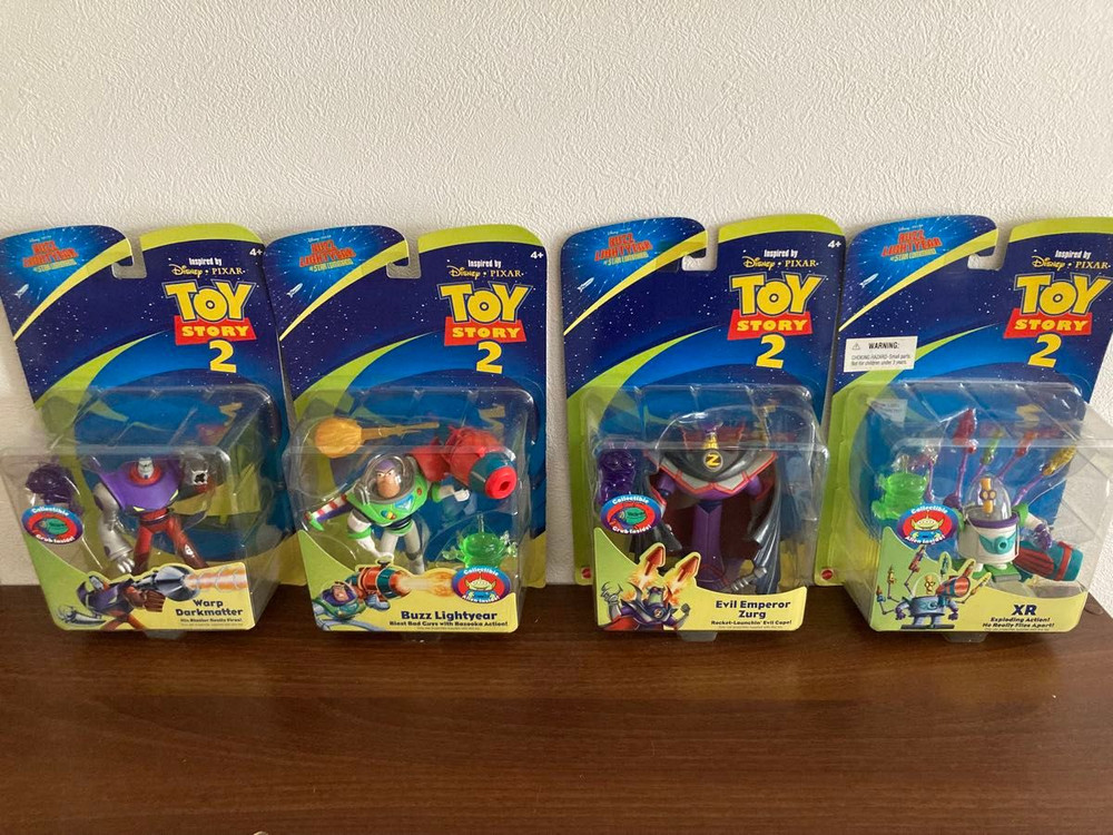 Mattel Toy Story 2 Star Command Buzz Lightyear Figure Set Unopened