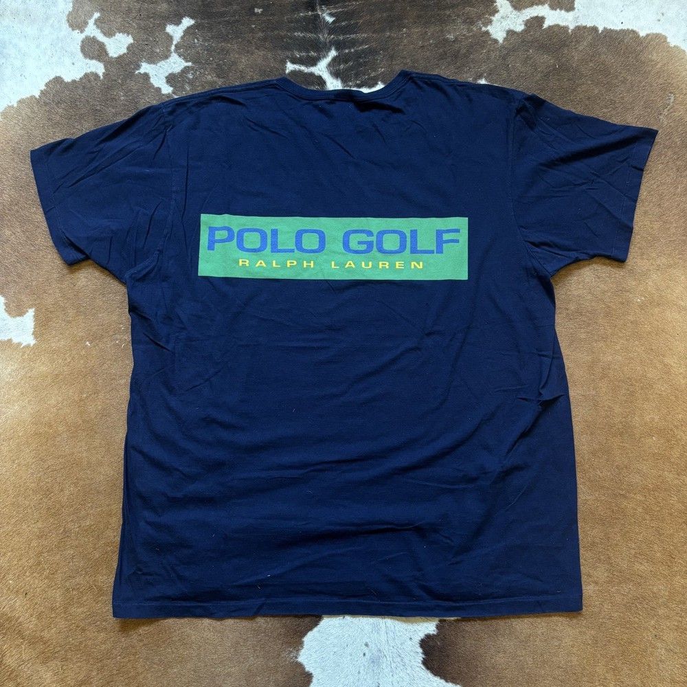 Vintage 90s Polo Golf Ralph Lauren T-Shirt Size XXL