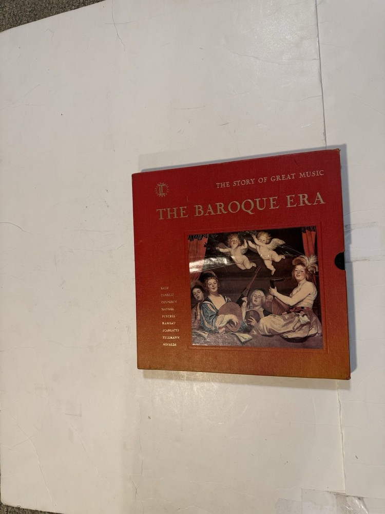 The Baroque Era – The Story of Great Music – Time-Life Vinyl 4  Box Set Vintage!