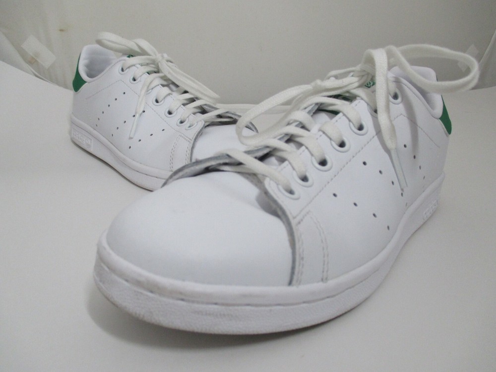Adidas Originals Men's Stan Smith OG Shoes 6 Authentic White Green M20605 Used