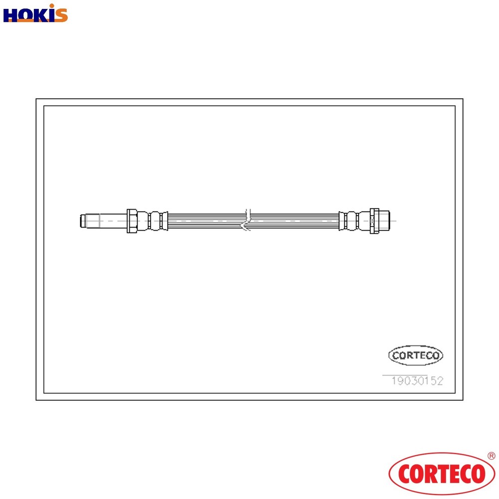 BRAKE HOSE 19030152 FOR MERCEDES-BENZ SPRINTER/3-t/Van/Platform/Chassis/Bus 2.1L