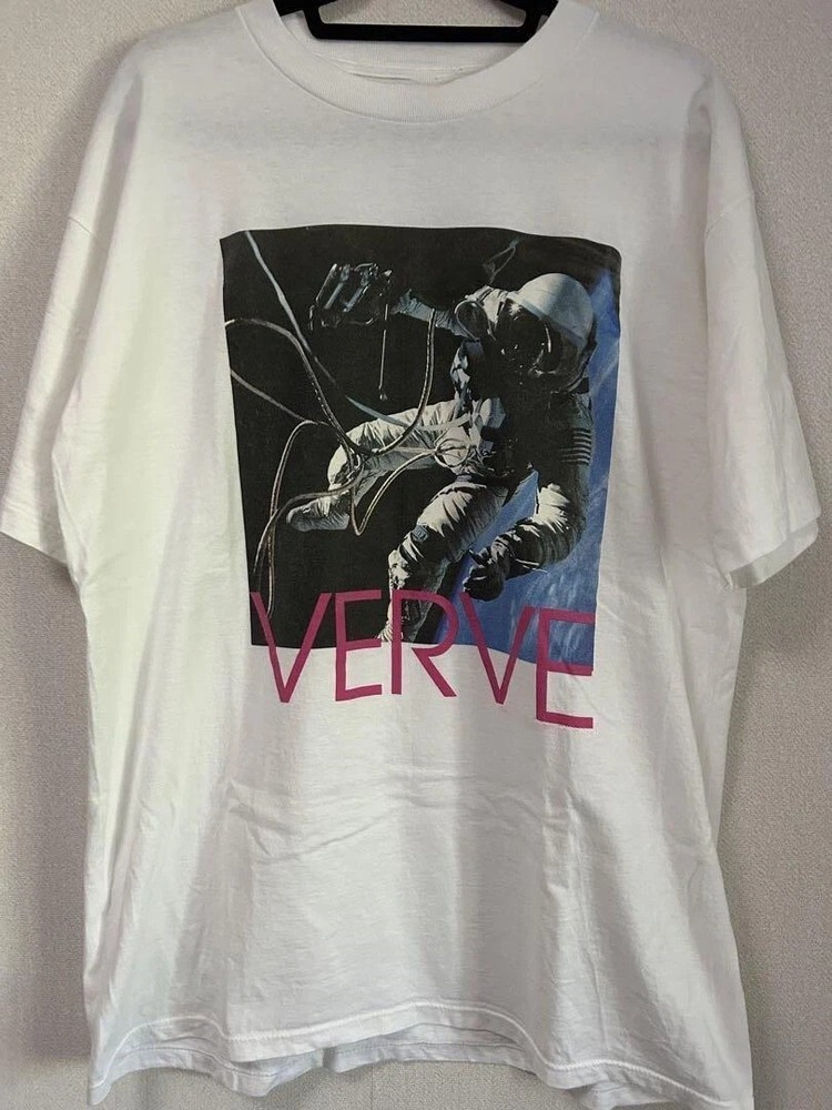 The Verve Rock Band Album Concert Short Sleeve Cotton Unisex Tee Shirt
