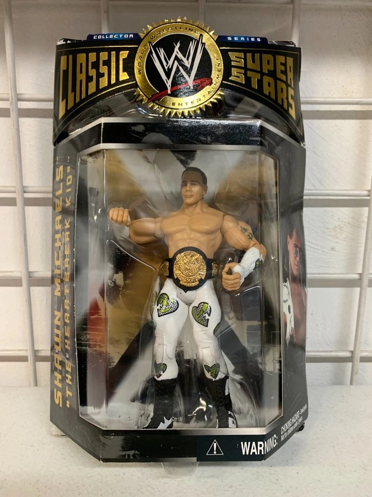 Bret The Hitman Hart Signed WWE Classic Superstars Figure WWF WCW HOF NWA