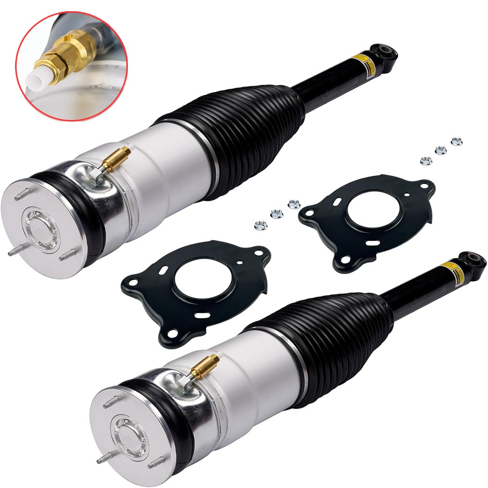 2pc Rear Air Suspension Shock Strut For 11-15 Tesla Model S 60D/70/75/75D/85/85D