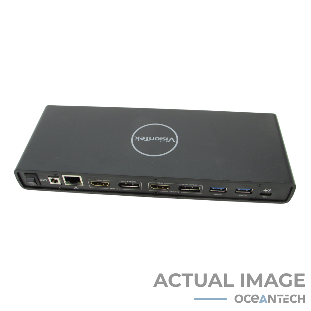 VisionTek VT4510 4K Dual Display USB 3.0 USB-C Docking Station