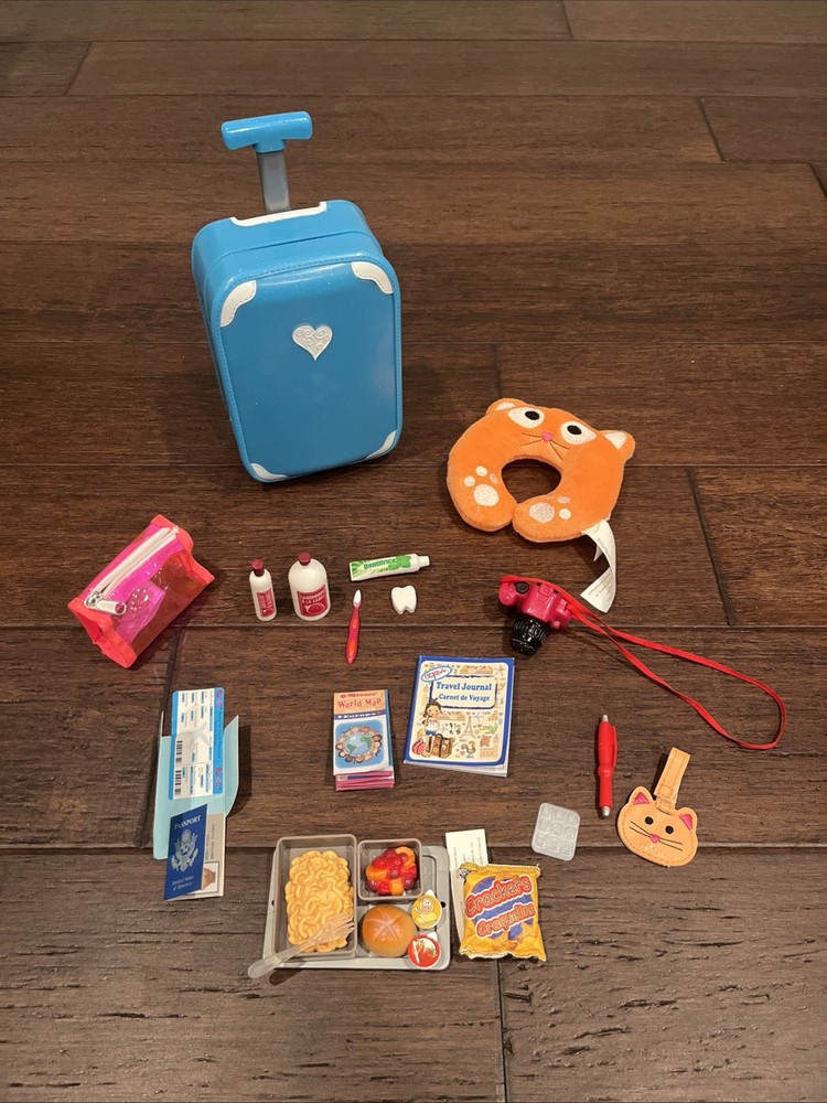 Our Generation Well Traveled Luggage Set Fits American Girl “18 Dolls