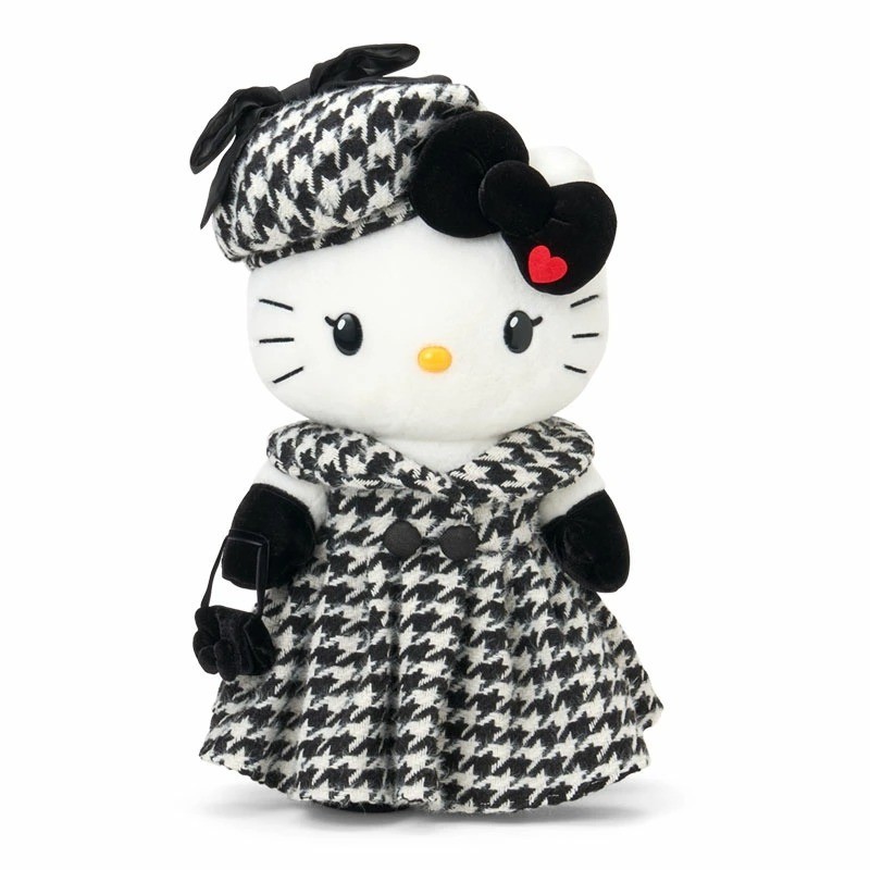 Sanrio Hello Kitty Birthday Doll Monochrome Twin Girly Outfit Limited Japan