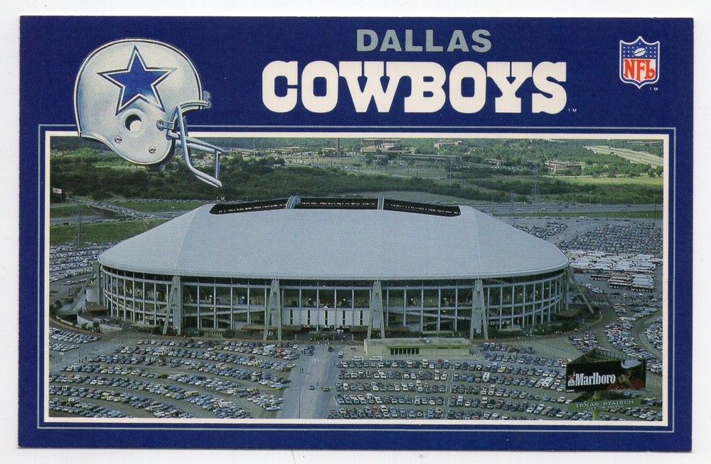 1980s? Chrome - Texas Stadium, Dallas Cowboys - Irving, Texas