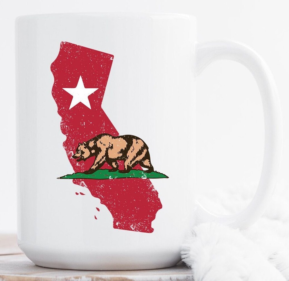 California Mug California Mug California Gift California State California