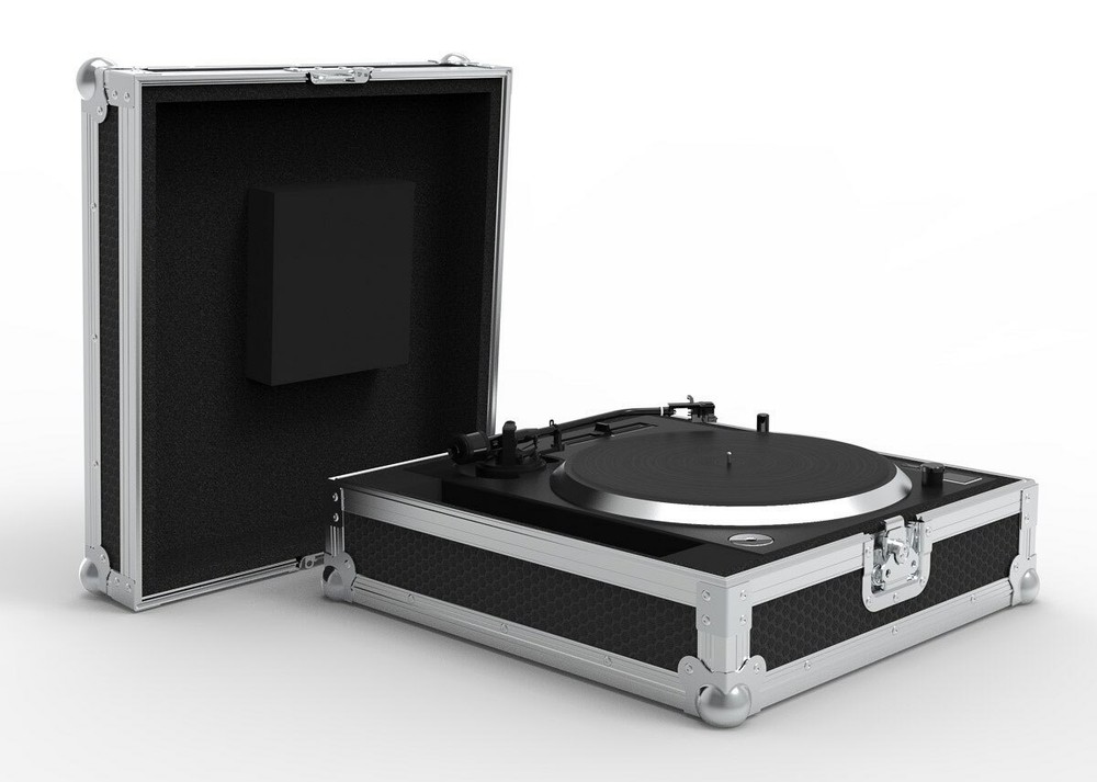 DJ Turntable Flight Case - Accommodates virtually any Turntable-image