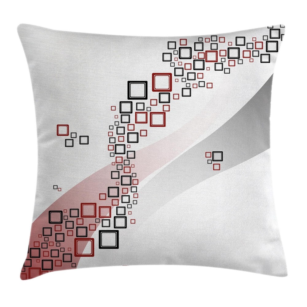 Abstract Design Throw Pillow Covers by Ambesonne in 8 Home Decor Sizes-image