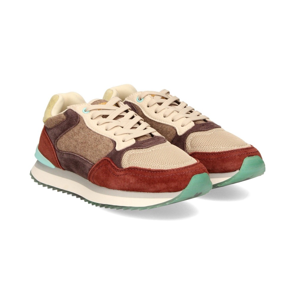 HOFF Women’s Osaka City Suede Sneakers New in Box US 7.5 Suede Multicolored