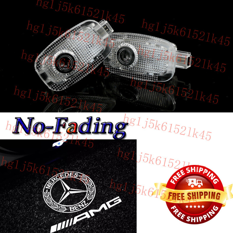 Car LED AMG laser Projector door light For S-Class 2007-2013 (W221) Sedan 4-Door