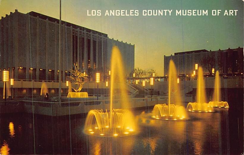 Postcard CA: Los Angeles County Museum of Art, California, 1960's, Unposted