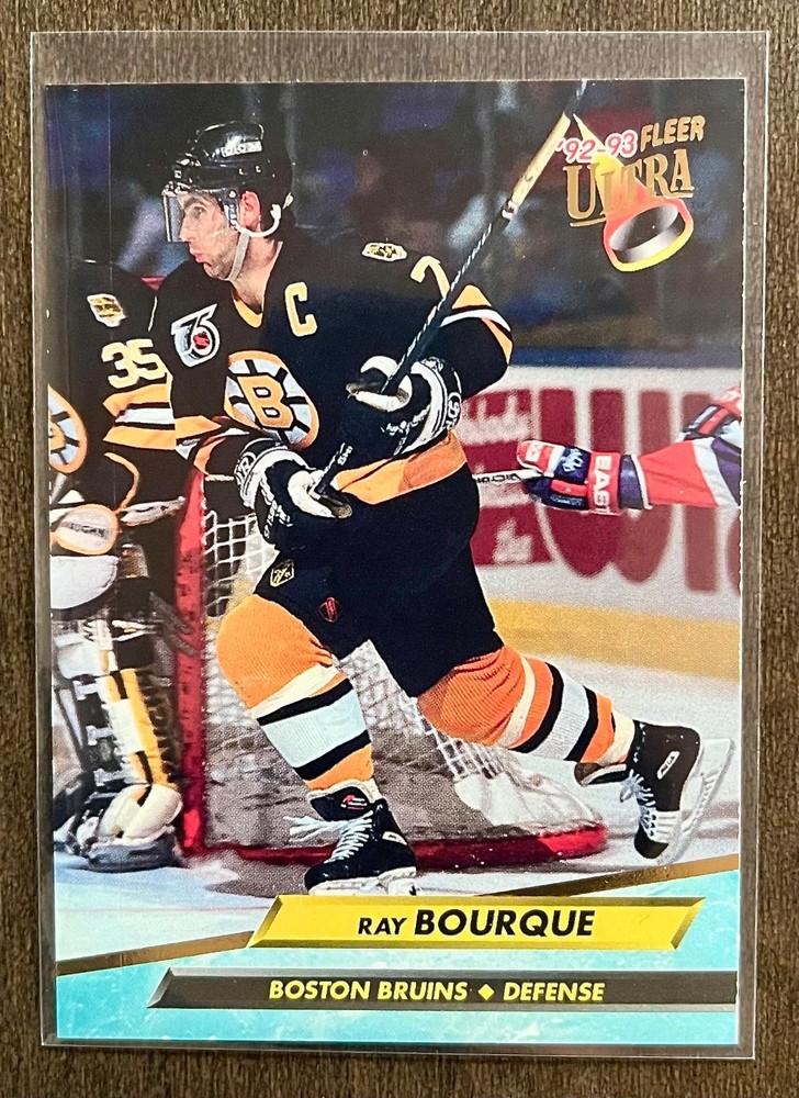Ray Bourque 1992-93 Fleer Ultra #2  Boston Bruins NHL HOF