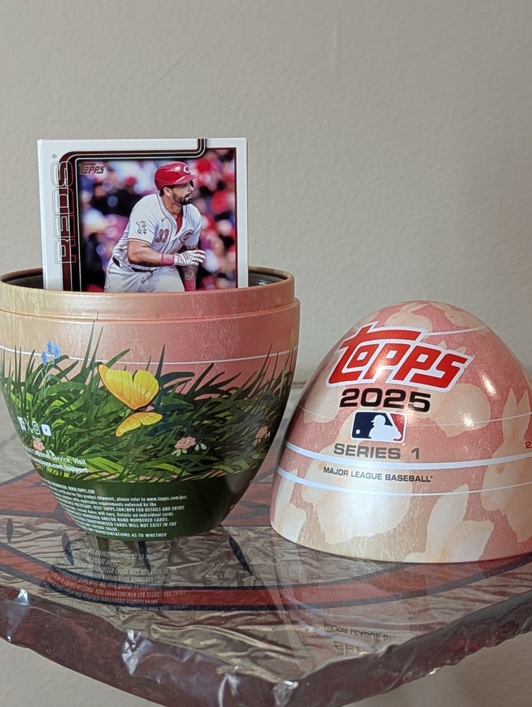 2025 Topps Series 1 Baseball Easter Egg Tin NO EASTER INSERT - (Lot of 20+cards)