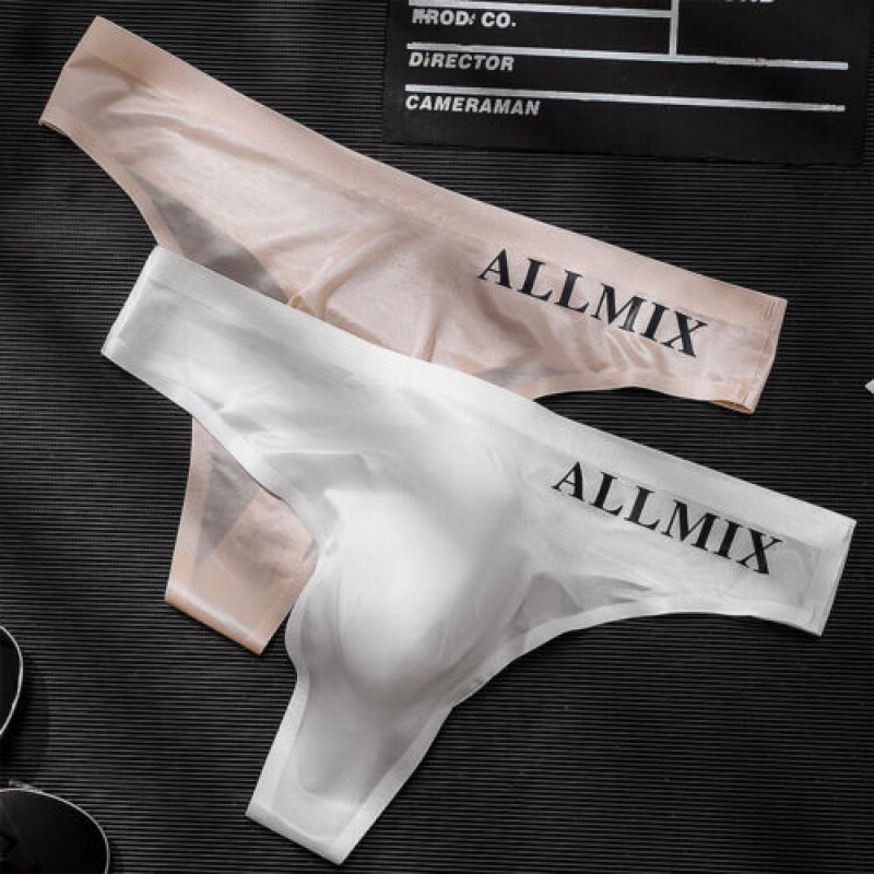 Mens Low Rise Bikini Thong G-string Briefs Tanga Underwear Swimwear Lingerie T