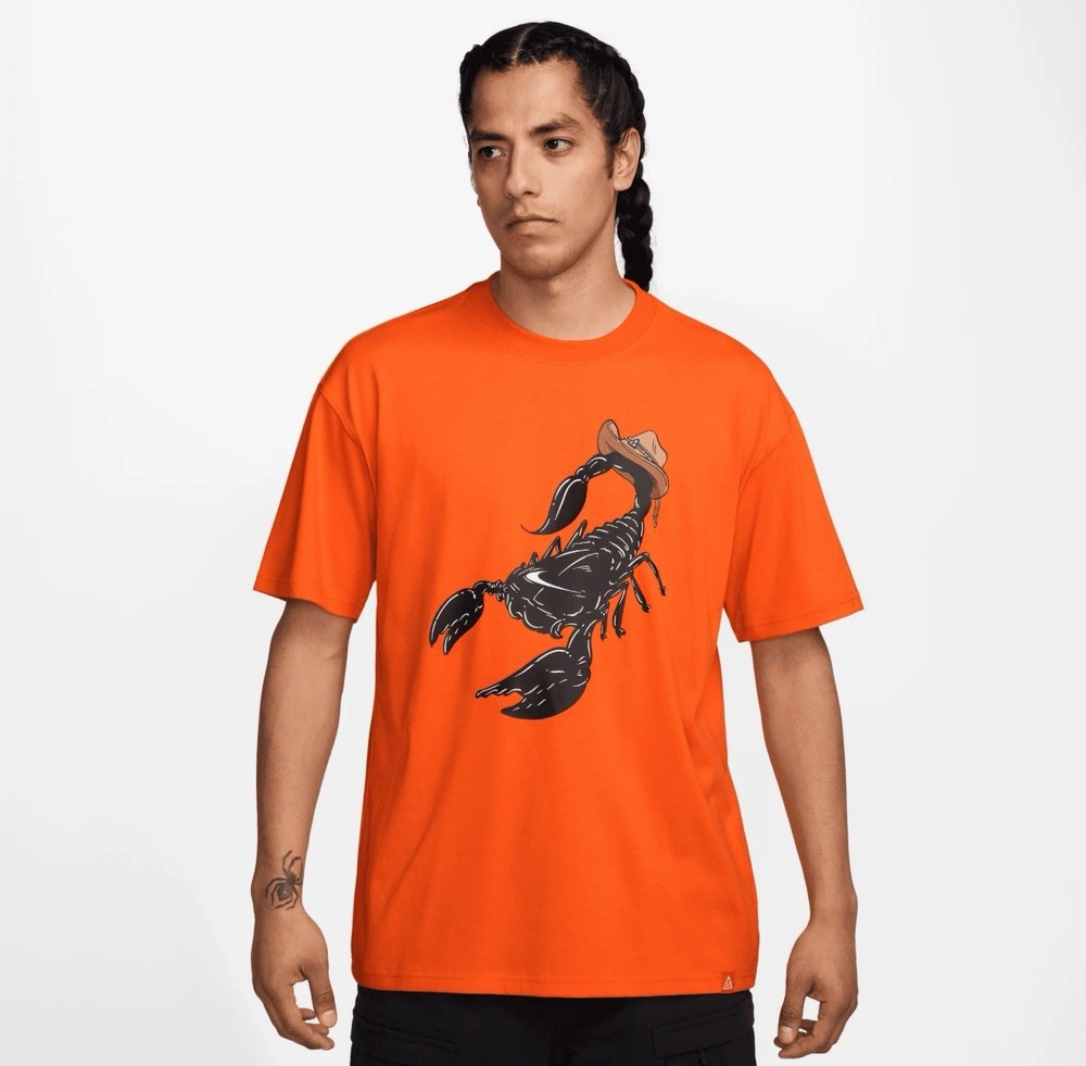 Nike ACG OC Scorpion Shirt Safety Orange Size XXL NWT HV1290-819 New Loose Fit