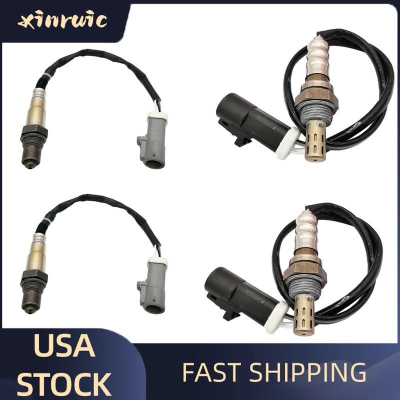 For 2004-11 Ford Ranger 2.3L L4 2004-06 3.0L  4PCS Upper+Lower Oxygen O2 Sensor