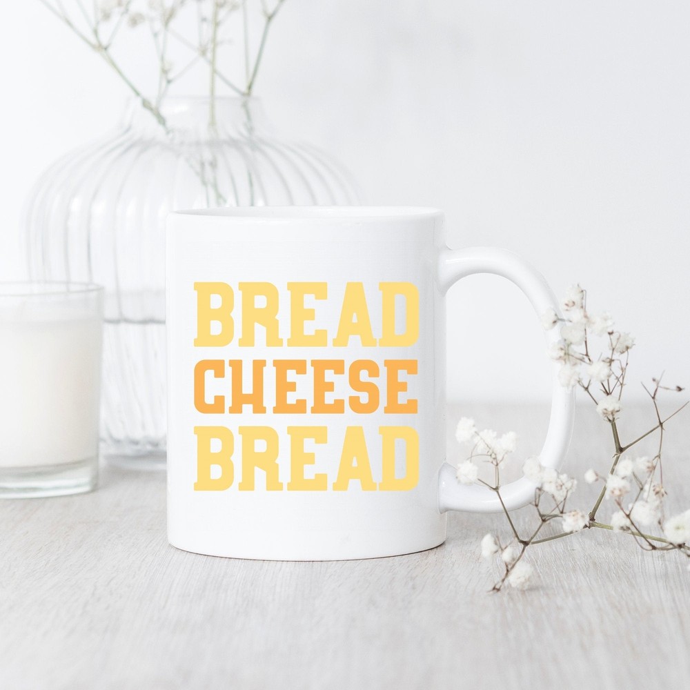 Grilled Cheese Bread Mug for Cheese Lovers Unique Gift Idea
