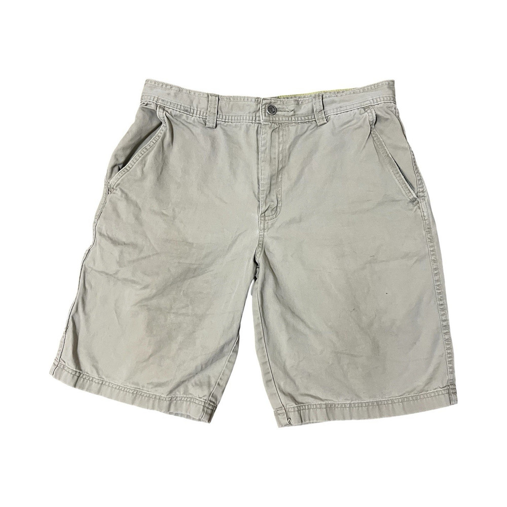 The North Face Shorts Mens 32 Khaki Cargo Hiking Outdoor Casual 10” Inseam