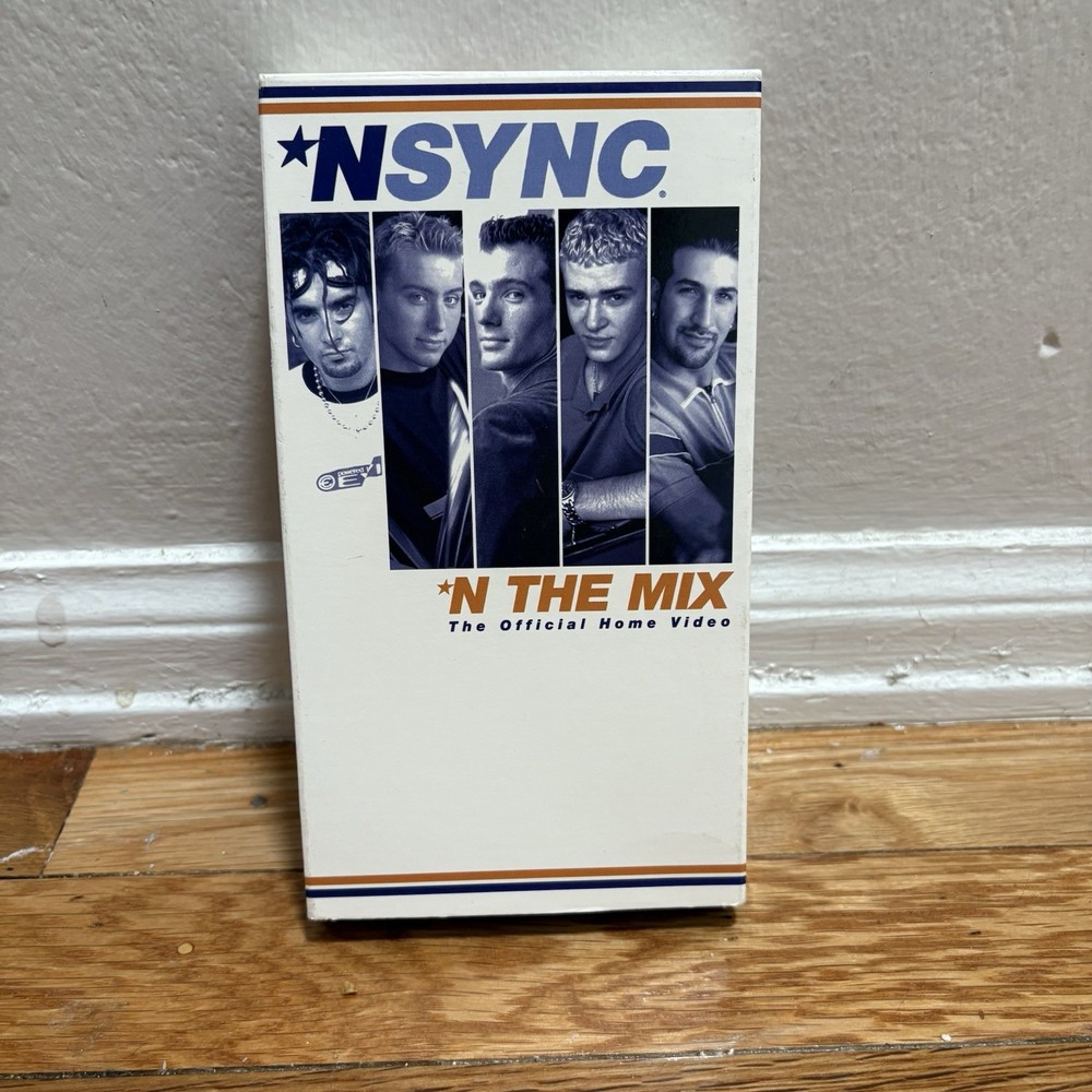 NSYNC: N The Mix VHS The Official Home Video 1998 Documentary Pop Music 1990s