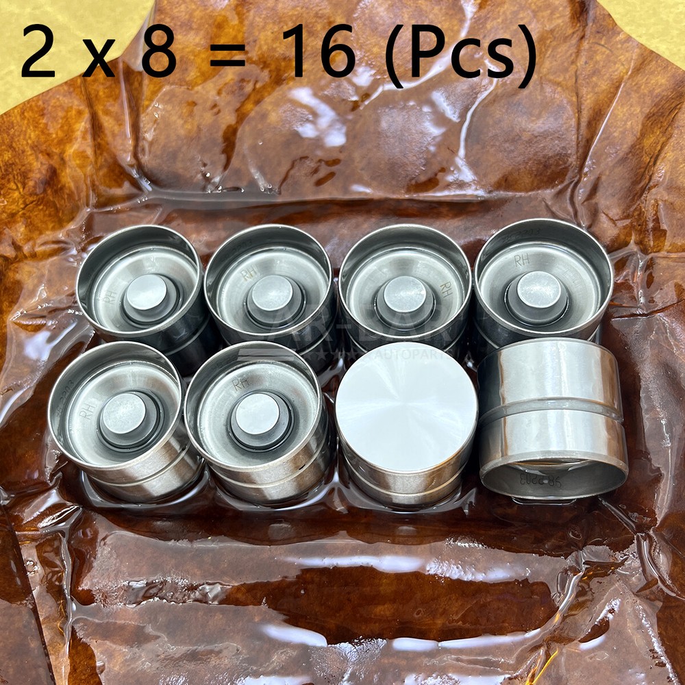 16Pcs Valves Hydraulic Lifters for 97-11 Hyundai Accent Kia Rio 1.5L 1.6L