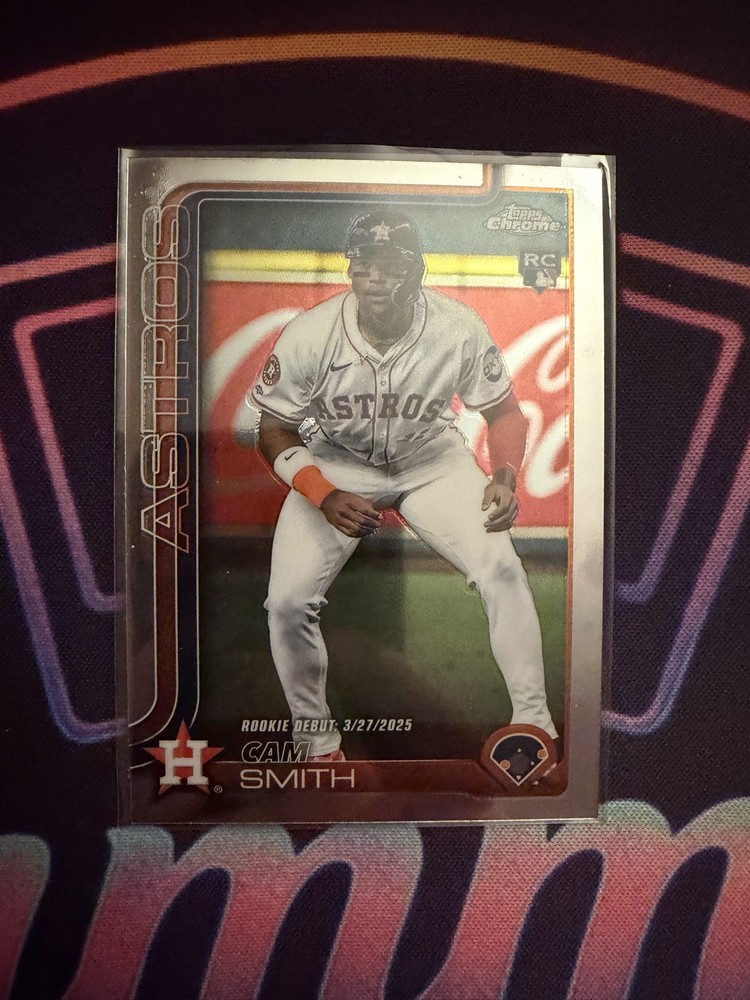 2025 Topps Chrome Update Series - Rookie Debut Cam Smith #USC19 (RC)