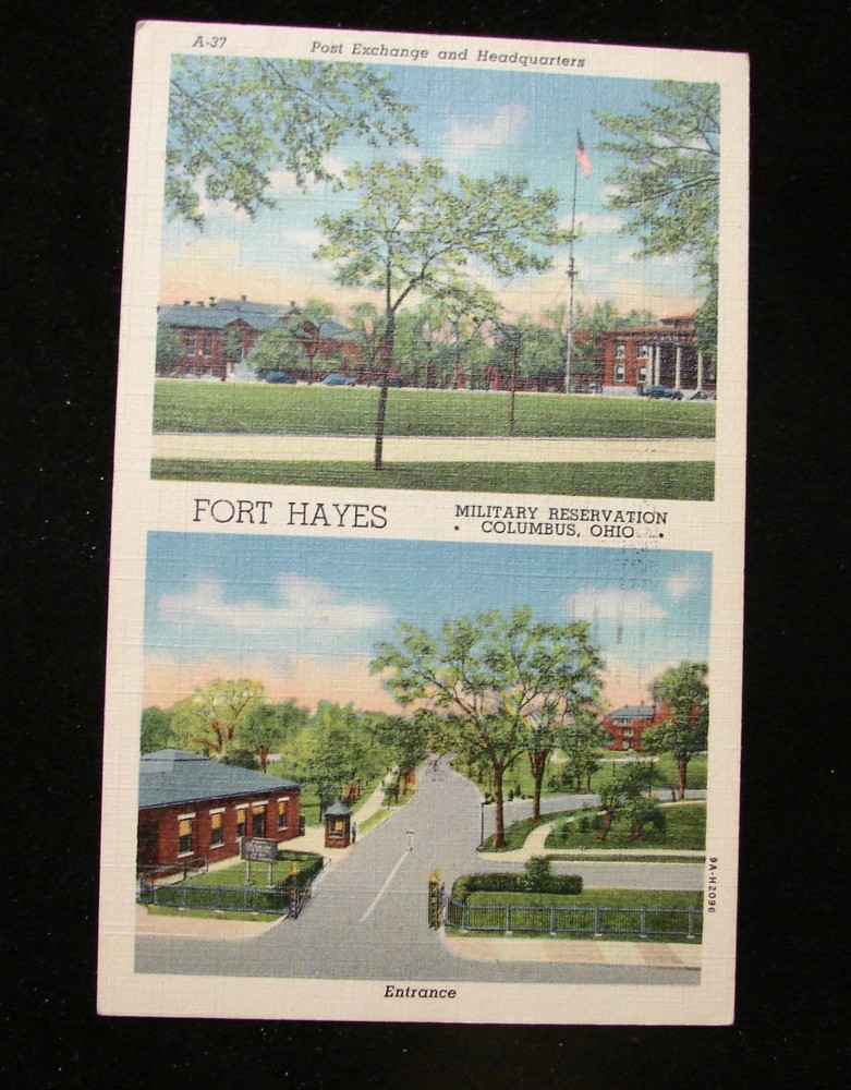 1940 Postcard Linen 