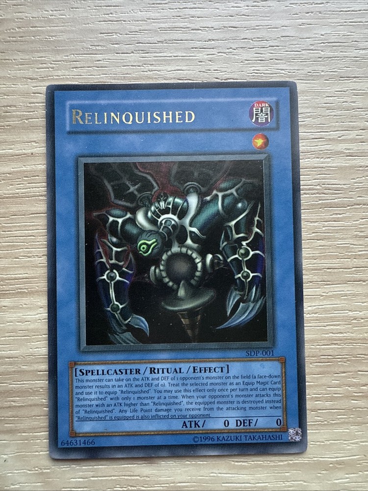 Relinquished SDP-001 Starter Deck: Pegasus 1st Edition