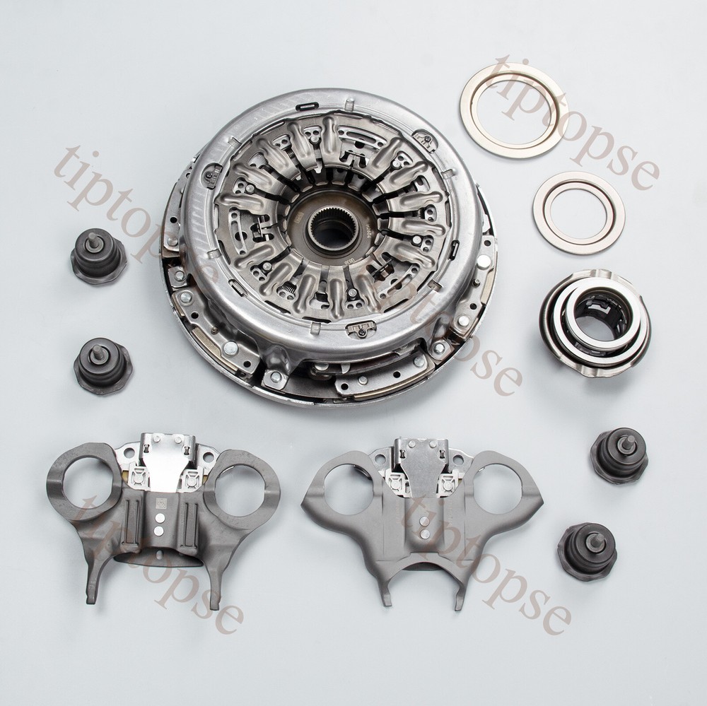 For LUK Ford Fiesta Focus 6DCT250 DPS6 Transmission Clutch Kit & Forks Bearings