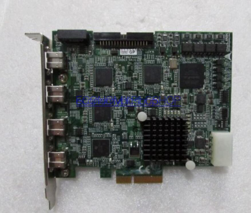 1PC Used ADLINK PCIe-FIW64 4/2 channel IEEE1394B image acquisition card