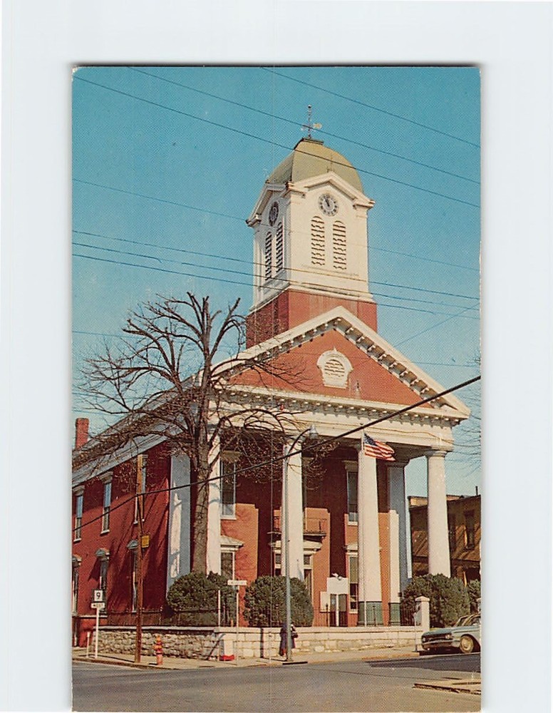 Postcard Jefferson County Courthouse Charleston West Virginia USA