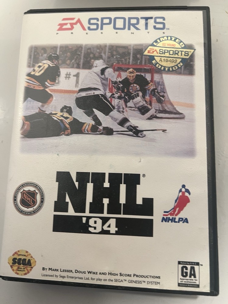 NHL '94 (Sega Genesis, 1993)