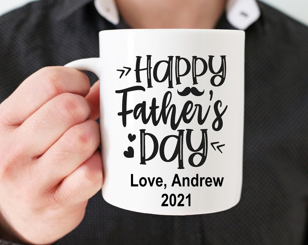 Personalized Happy Father's Day  Custom Father's Day Gift Custom Mug Dad Gift