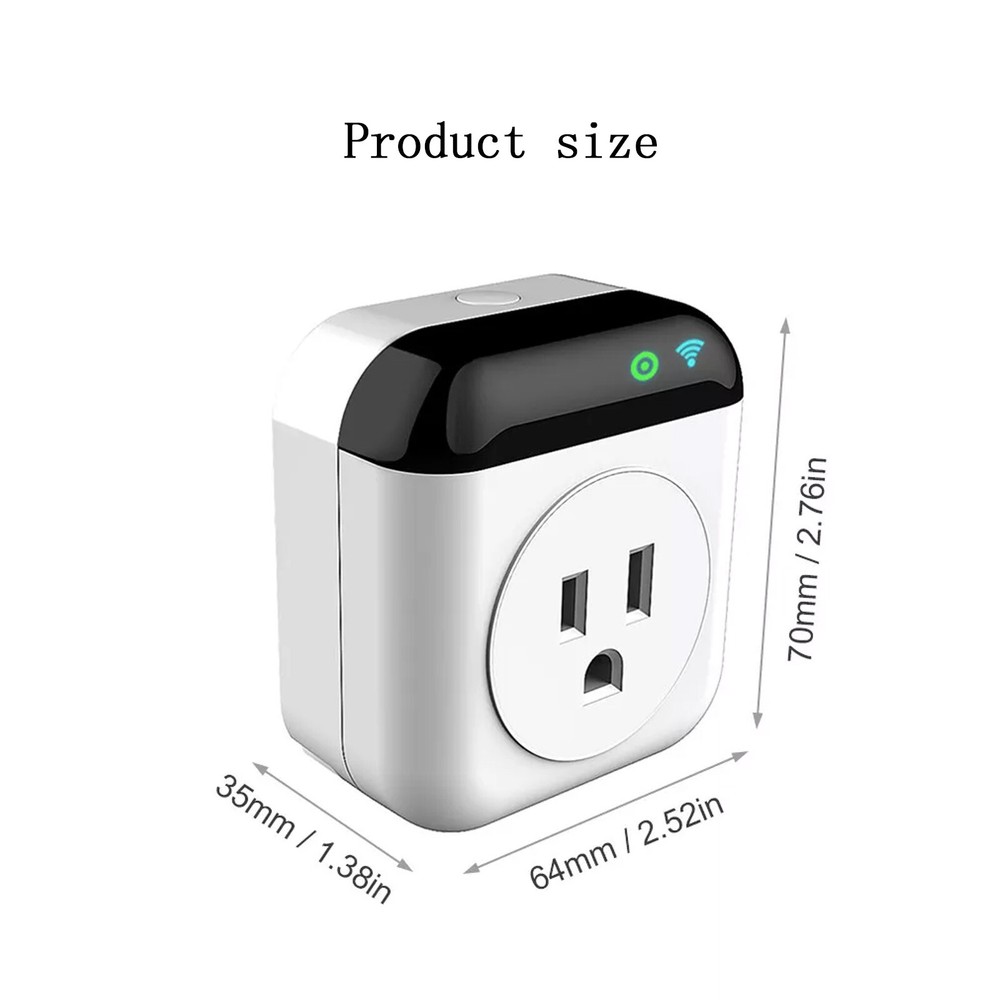 10A Programmable Smart Wifi Thermostat Plug Outlet APP / Voice Control E7P6