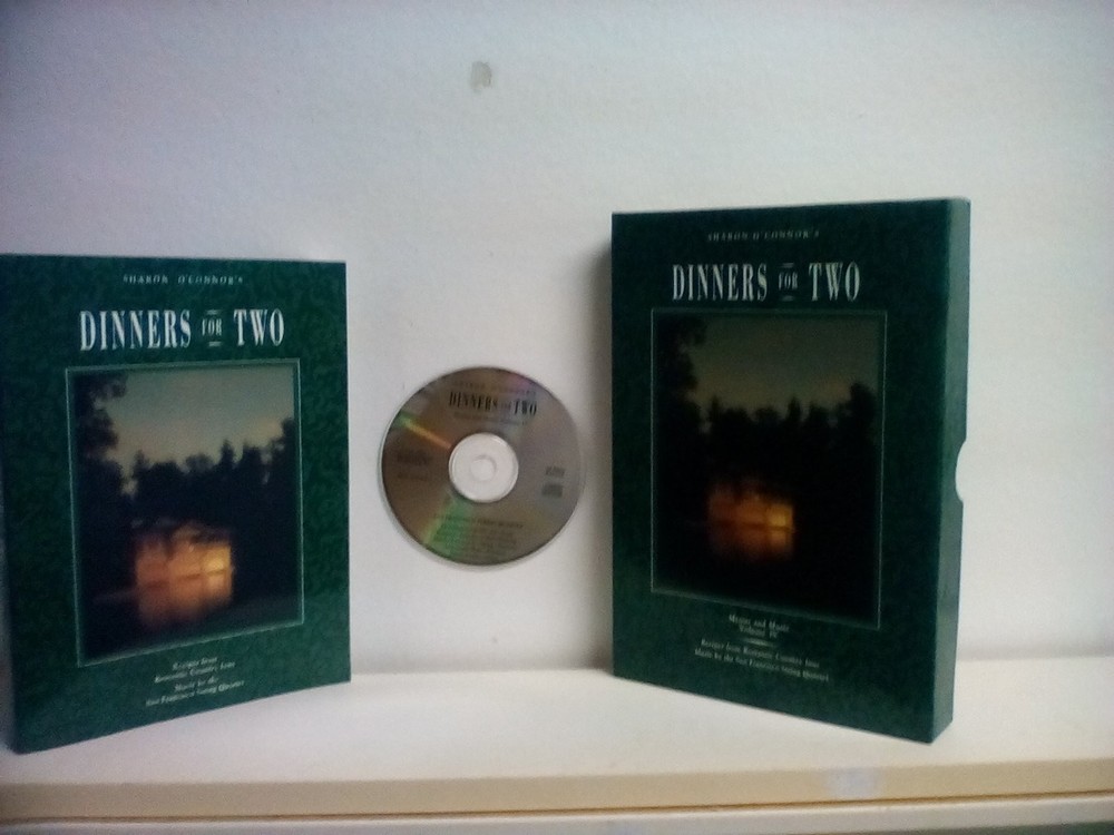 Dinners for Two: Cookbook with Music CD by Sharon O'Connor