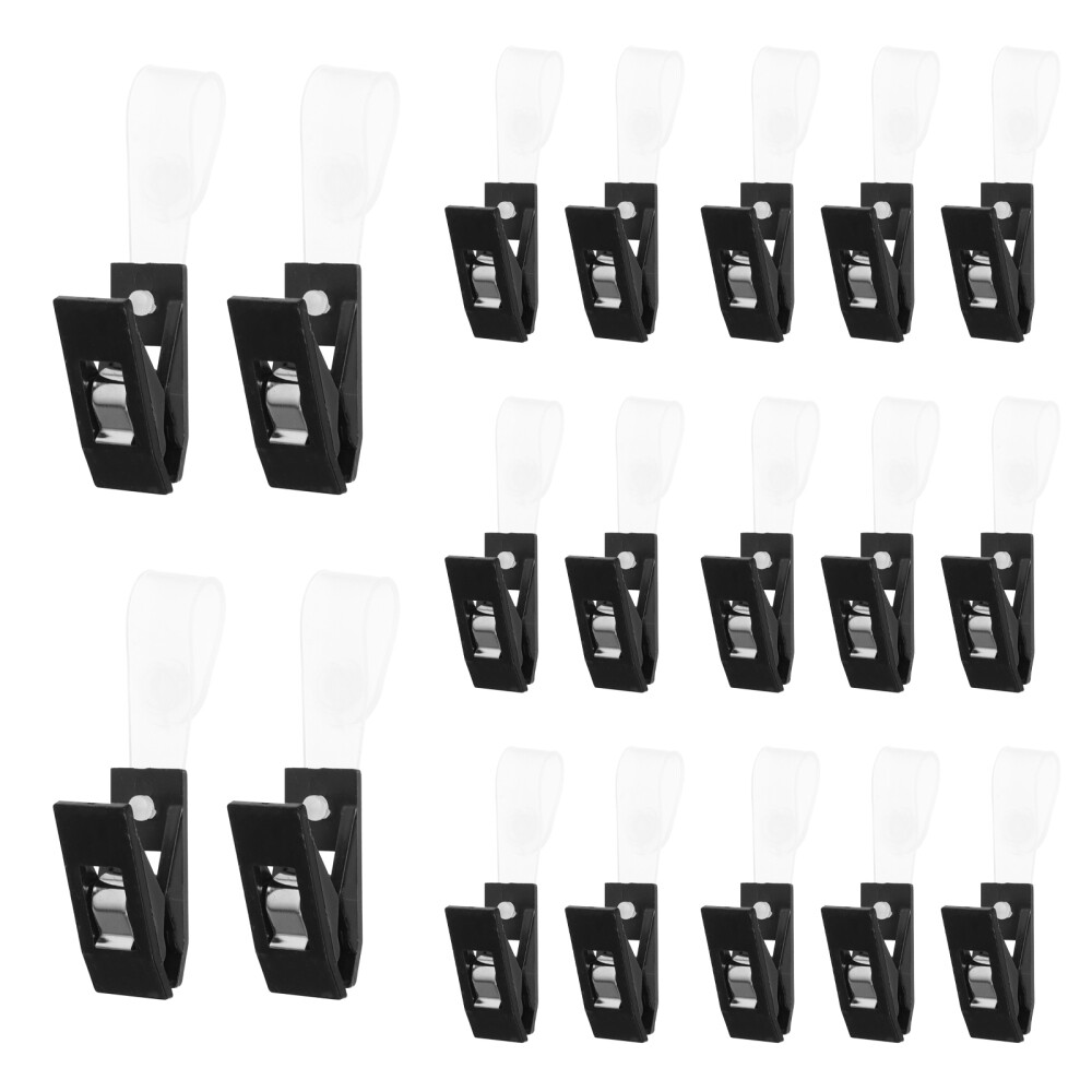20 PCS Clip on Weights Flag Clips for Garden Flags Party Stopper