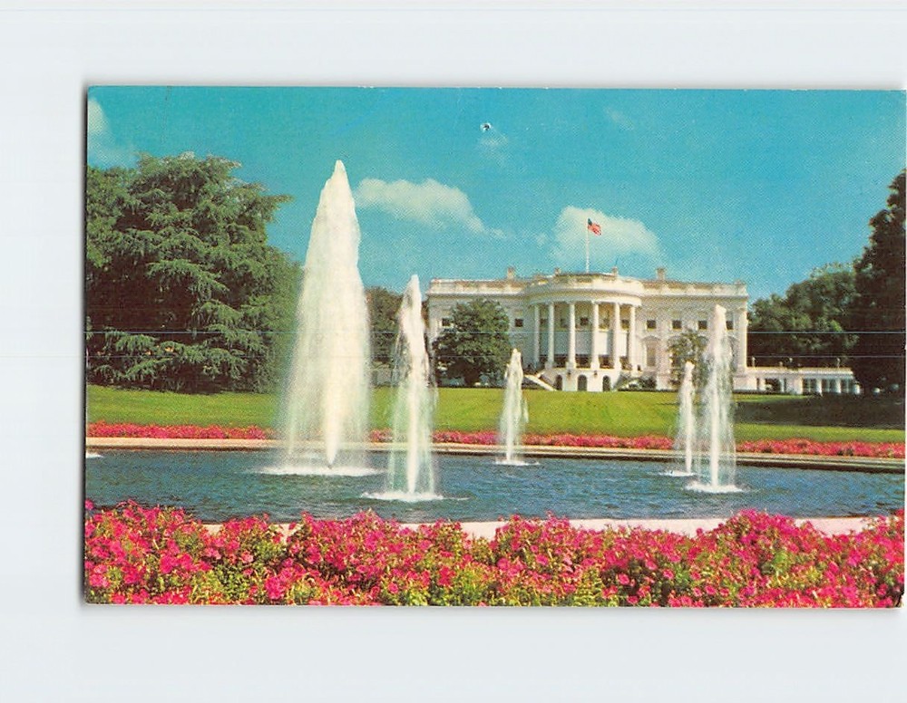 Postcard White House Washington DC District of Columbia USA North America