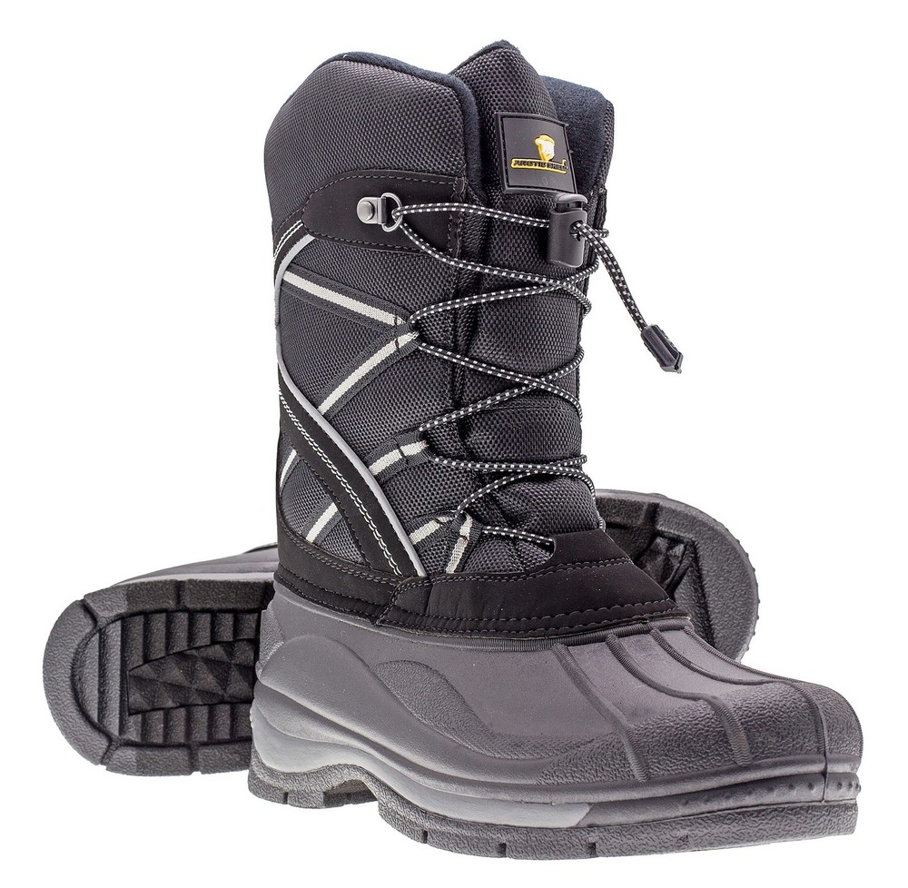 Men's Balto Waterproof Insulated Winter Snow Boots for Skiing Comfort Durability