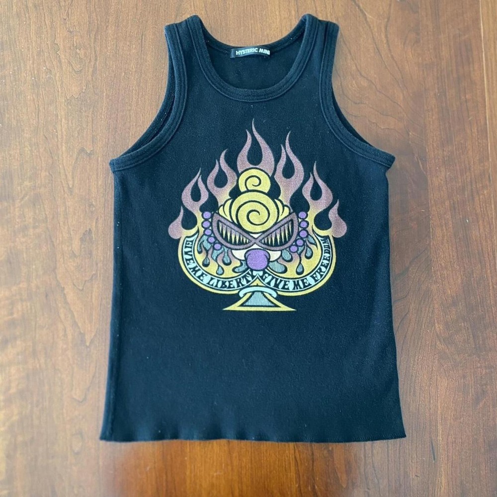 Hysteric glamour mini tank top