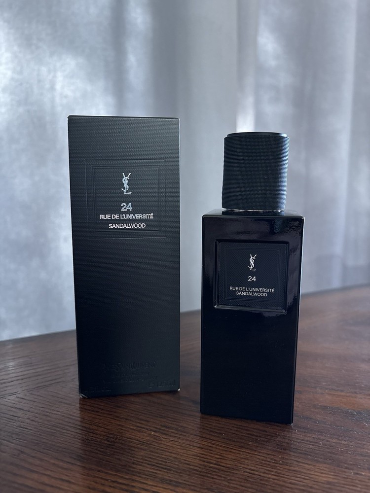 YSL 24 Rue De Luniversite SandalWood Eau De Parfum 4.2 oz/125ml Spray