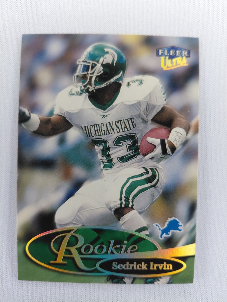 Sedrick Irvin 1999 Ultra Rookie Card #295R