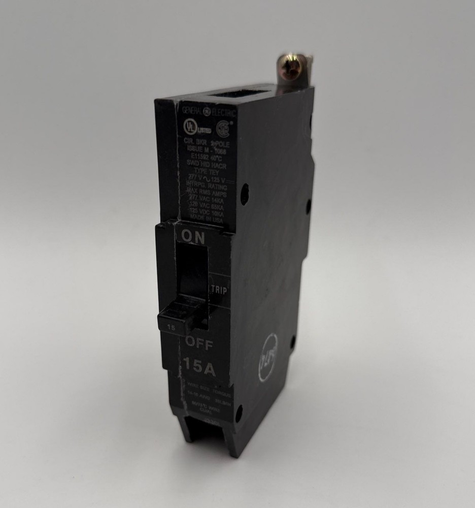 Bolt On Circuit Breaker 15A 1P 277V TEY 15 Amp 1 Pole